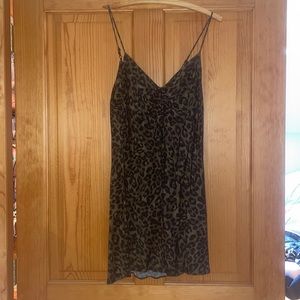 Zara Cheetah Dress Size Large